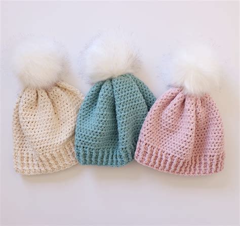 Crochet Pattern For Winter Hat