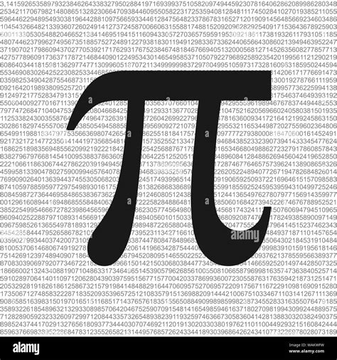 The Pi Symbol Mathematical Constant Irrational Number Greek Letter