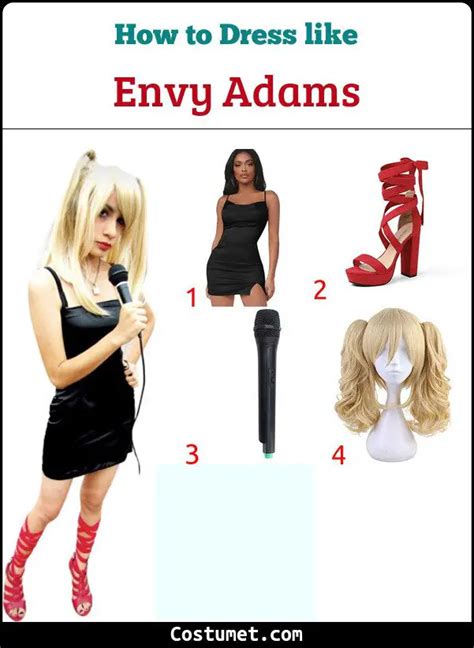 Envy Adams Scott Pilgrim Costume For Cosplay Halloween