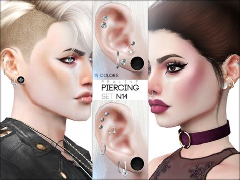 Lana Cc Finds Sims 4 Piercings Sims 4 Cc Kids Clothing Sims 4