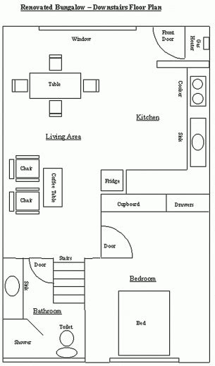 Gorgeous California Beach Bungalow Floor Plans Slyfelinos Bungalow