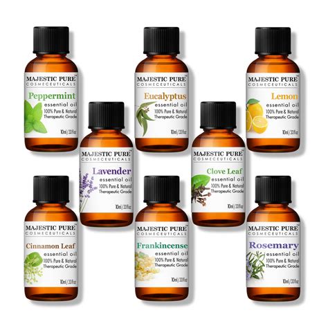Essential Oils Set of 8 | Essential oil set, Essential oils aromatherapy, Diluting essential oils
