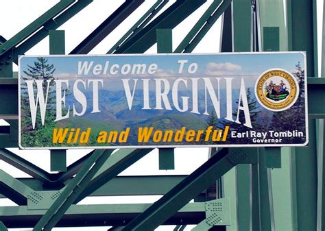 Photo West Virginia Welcome Sign On Highway 52 Credit Andreas