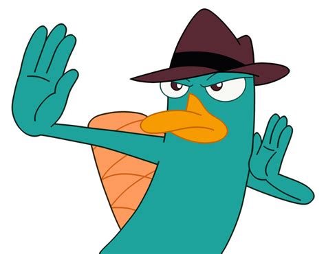 Perry The Platypus Mad Clip Art Library