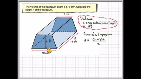 How To Find The Volume Of A Trapezium Prism Find Howtos