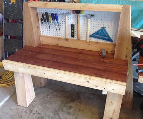 The kids wooden workbench includes all the tools necessary to hammer, screw, and saw for hours of fun imaginative play. Kids Wooden Workbench : 5 Steps (with Pictures ...