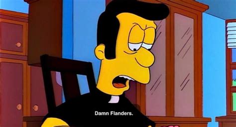 The Only Person Who Hates Ned Flanders More Than Homer Is Reverend Lovejoy Thesimpsons