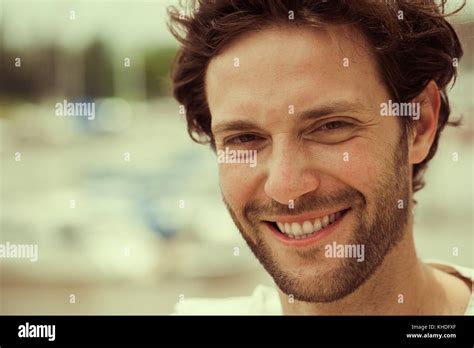 Mid Adult Man Portrait Stock Photo Alamy