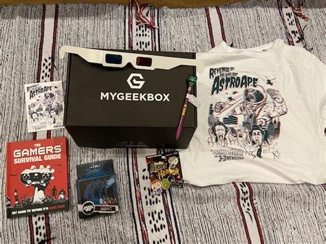My Geek Box Review April 2018 Geek Subscription Box