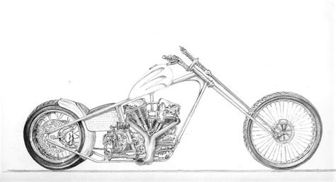 Concept Chopper Drawing By Z Vincent On Deviantart