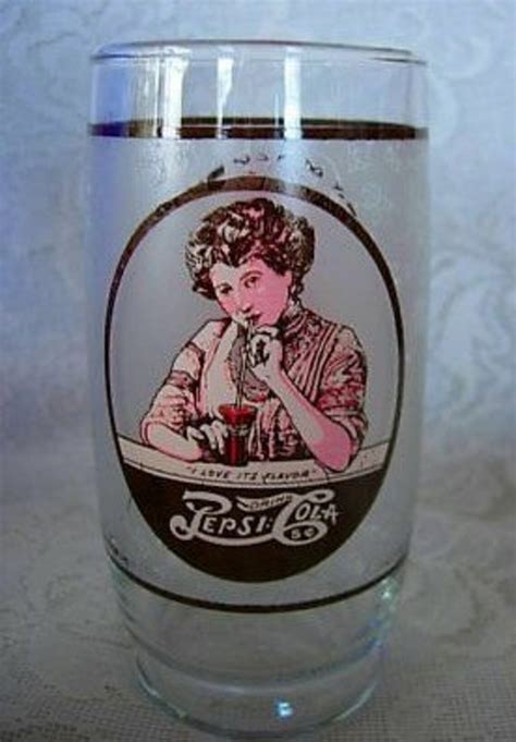 Unusual Collectible Vintage Pepsi Cola Gibson Girl Glass Etsy