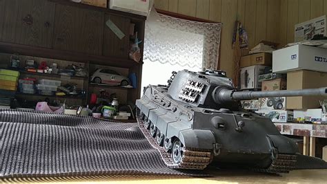 TAMIYA King Tigre 1 16 RC Tank 旧モデル改ラジコンキングタイガー YouTube