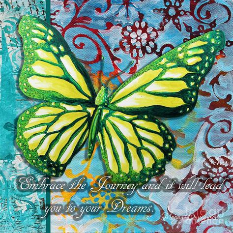 Beautiful Inspirational Butterfly Flowers Decorative Art Design With