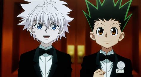 Tons of awesome gon aesthetic hd wallpapers to download for free. Killua Gon tuxes | Hunter anime, Aesthetic anime, Haikyuu ...