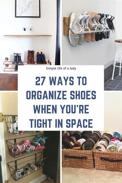 27 Cool And Clever Shoe Storage For Small Spaces Simple Life Of A Lady