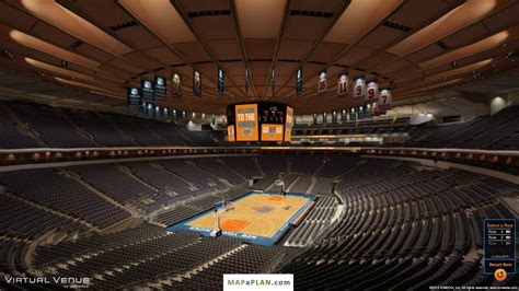 Madison Square Garden Seating Chart Detailed Seat Numbers