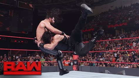Roman Reigns Vs Seth Rollins Raw May 29 2017 Youtube