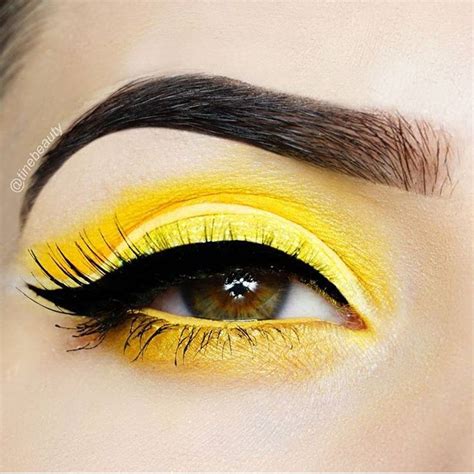 Best 25 Yellow Makeup Ideas On Pinterest Yellow Eye Makeup Colorful