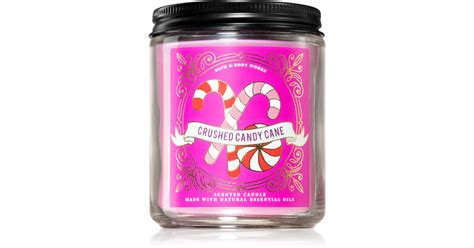 Bath And Body Works Crushed Candy Cane Scented Candle I Uk