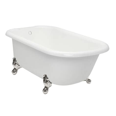 Whirlpool tubs feature powerful water jets for a soothing massage and headrests for comfortable for a relaxing experience, whirlpool tubs are a smart choice, as these jetted options help standard bathtubs are typically 5 feet long and 30 inches wide, with a height ranging from 14 to 16 inches. American Bath Factory 54 in. AcraStone Acrylic Classic ...