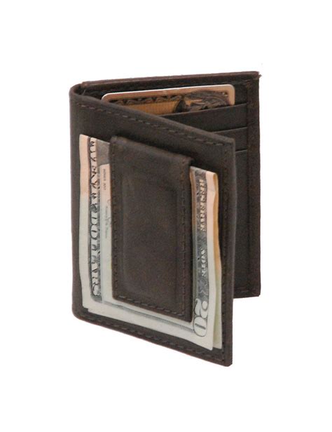 Check spelling or type a new query. Vintage Black Leather Magnetic Money Clip Wallet #W543700K - Jamin Leather™