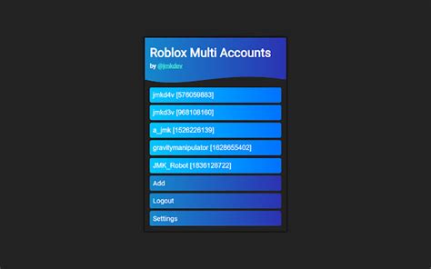 Extension A6 Roblox Multi Accounts