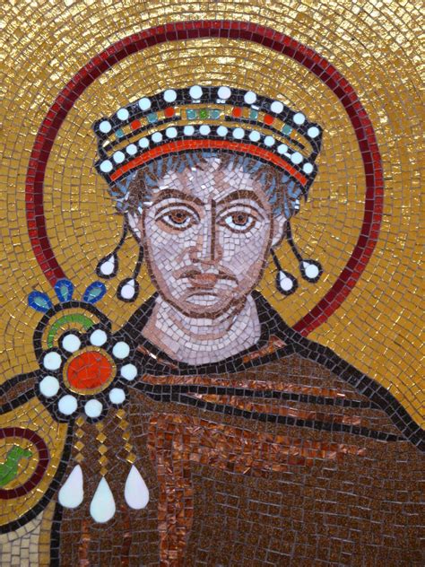 Justinian Mosaic Grouted 1 Justinian Mosaic That I Made In Flickr