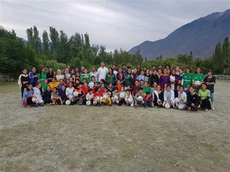 Pff Officials Delighted With Gilgit Baltistan Girls Football Talent