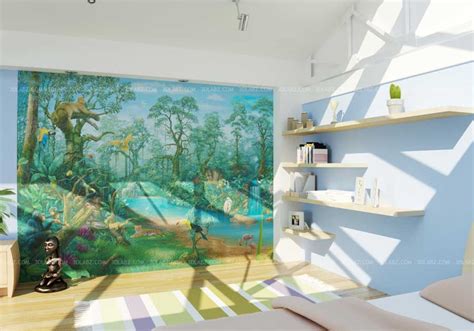 Diy art for kids rooms ~ wallpaper face painting ideas. Kids Room Design Cost|Price 3D Rendering Helsinki, Finland
