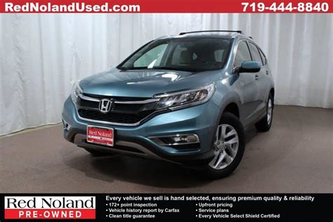 2016 Honda Cr V Efficient Pre Owned Crossover Suv For Sale