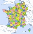 France - départements (1801) • Carte • PopulationData.net