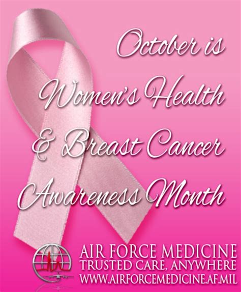 October Is National Breast Cancer Awareness Month Hanscom Air Force