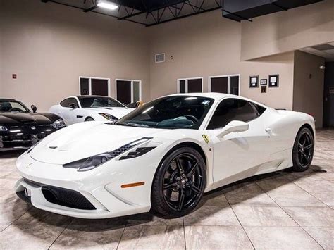 The rear window of the car can be lifted and the vehicle itself is fully tunable, as the modders have made sure to add many custom parts in. 2015 Ferrari 458 Speciale Suspension Lift 3500 Miles LOADED w/OPTIONS RARE White