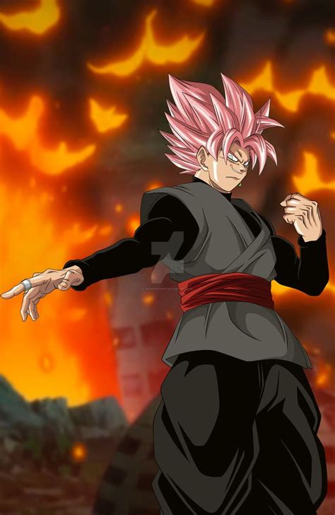 Such as dragon ball z: Goku Black, one of my favorite characters in the Dragon Ball series. I tried to make him ...
