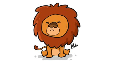 Lion Cartoon Drawing At Getdrawings Free Download