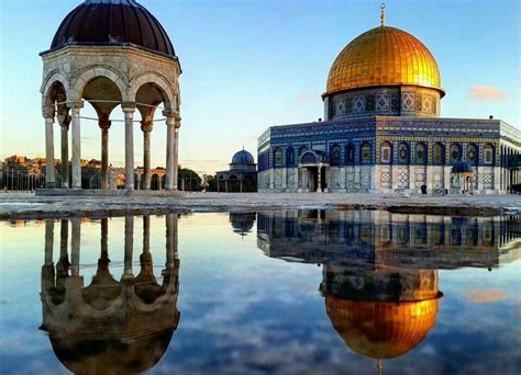 The Beautiful Al Aqsa Mosque In Jerusalem Mosque Dome Of The Rock Taj Mahal