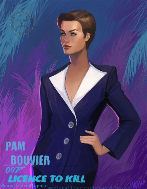 Bond Girl Pam Bouvier James Bond Bond Licence To Kill