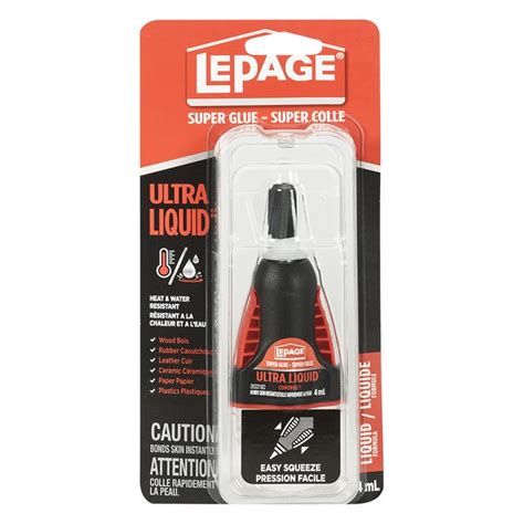 Ultra Liquid Control Super Glue 4 Ml Lepage Canac