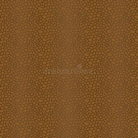 Seamless Leather Pattern Stock Vector Illustration Of Background