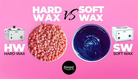 Waxing 101 Whats The Difference Between Soft And Hard Wax Starpil Wax
