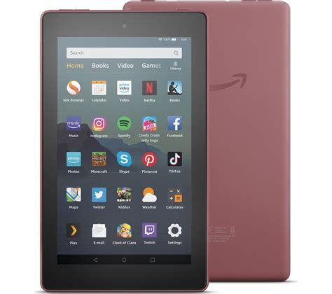 Amazon Fire 7 Tablet With Alexa 2019 32 Gb Plum Fast Delivery