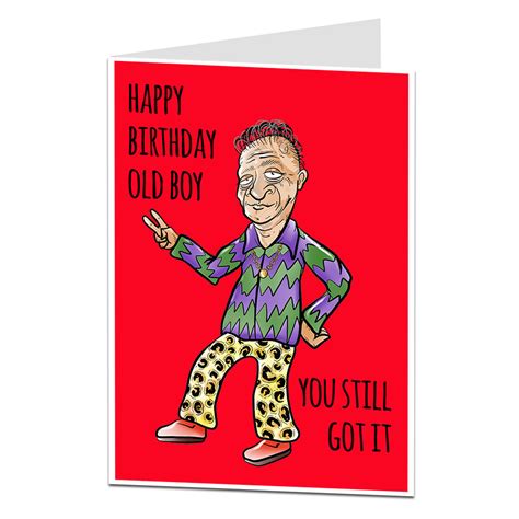 Funny Birthday Card For Him Men Old Boy Dad Husband 40th