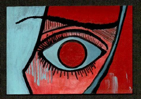 Picasso Eye 1 By Tina Grace Sold Art Picasso Painting