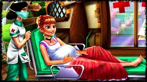 Disney Princess Games For Kds Anna Birth Care Baby Care Forzen Games YouTube