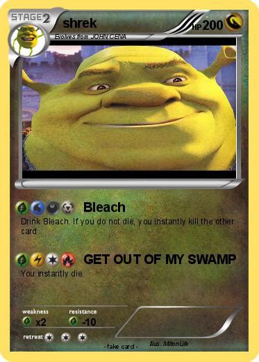 Pokémon Shrek 829 829 Bleach My Pokemon Card
