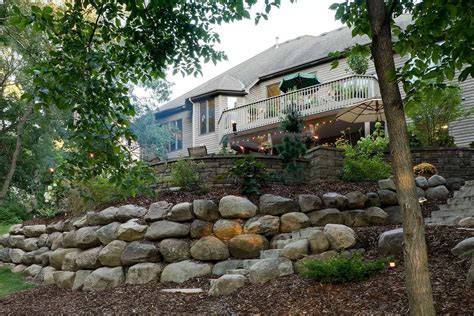 Boulder Wall Landscaping In Minneapolis Mn Southview Design