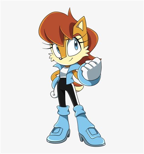 Download Sally Acorn Sonic Sally Transparent Png Download Seekpng