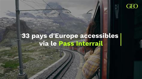 33 Pays D Europe Accessibles Via Le Pass Interrail Vidéo Dailymotion