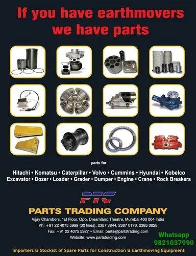 Heavy Equipment Spare Parts Suppliers In India