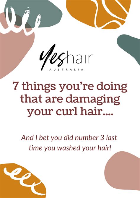 7 things you re doing that are damaging your curly hair yes hair australia
